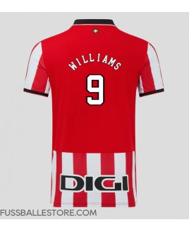 Günstige Athletic Bilbao Inaki Williams #9 Heimtrikot 2025-26 Kurzarm